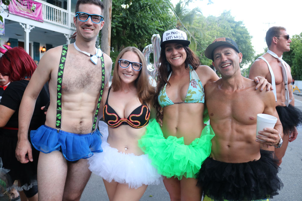 Tutu Tuesday 2018 photo - Duval Street, Key West